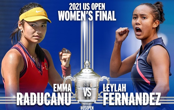 У фіналі жіночої сітки US Open зіграють тенісистки 2002 року народження