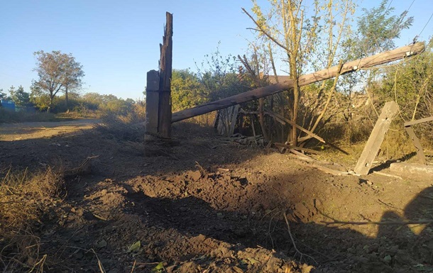 В Донецкой области поселок остался без света после артобстрела