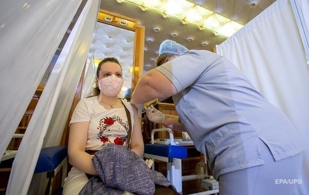 За сутки вакцинировано почти 118 тысяч украинцев