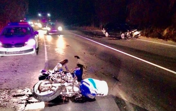 An 18-year-old motorcyclist died in an accident near Kiev