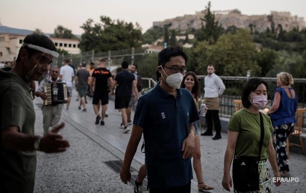 В Греции COVID-антирекорд с начала пандемии