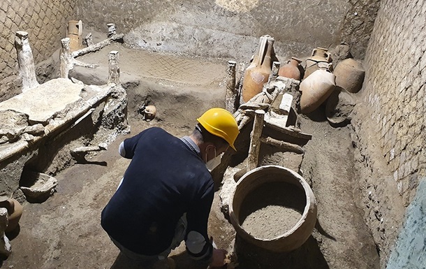 На віллі поблизу Помпей розкопали кімнату рабів