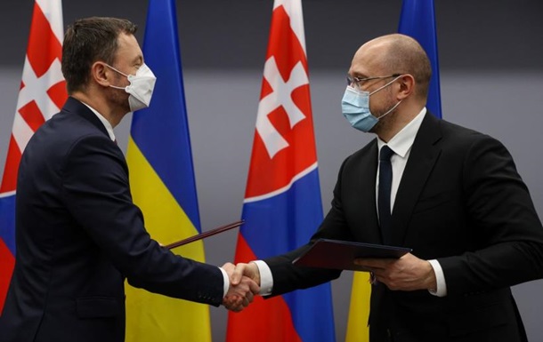 Шмыгаль и Хегер договорились укреплять отношения Украины и Словакии