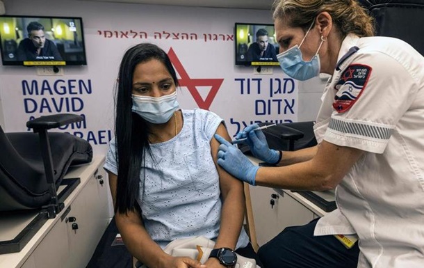 Вакцинація від коронавірусу:  Бустерна доза врятувала Ізраїль  