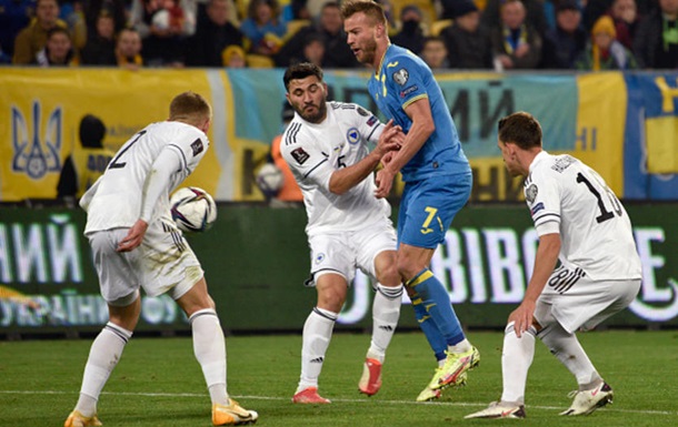 Боснія та Герцеговина - Україна 0:2 відео матчу