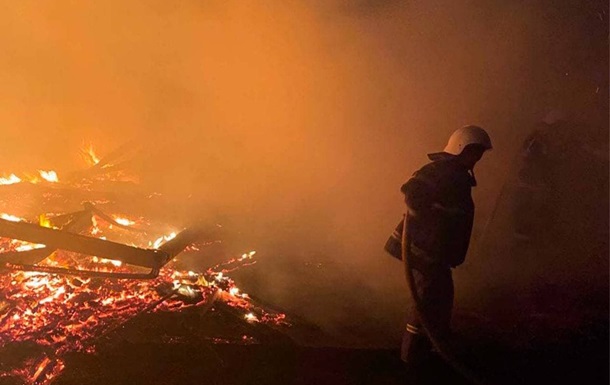 На Одещині сталася велика пожежа на базі відпочинку