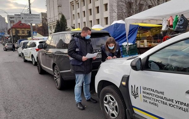 В Киеве у  рекордсмена  по штрафам изъяли Range Rover