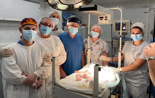 В Україні вперше видалили гігантську пухлину на голові немовляти