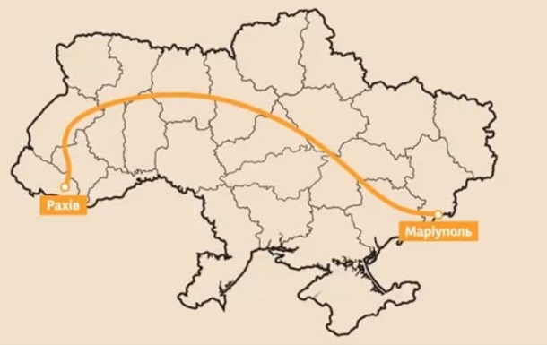 УЗ показала найдовший в Україні маршрут поїзда