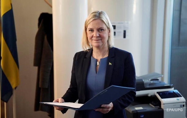 Прем єр Швеції подала у відставку через кілька годин після обрання