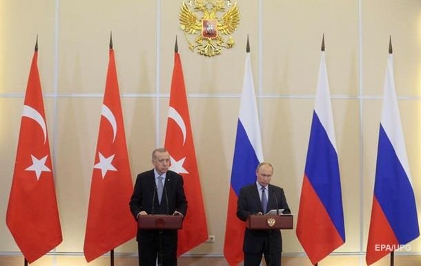 Путін та Ердоган обговорили Україну, Сирію і Лівію