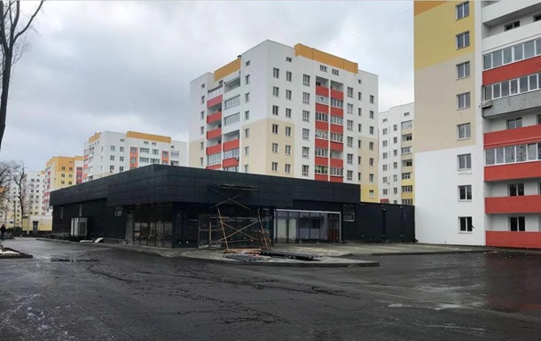 В Харькове построили магазин под видом реконструкции квартиры