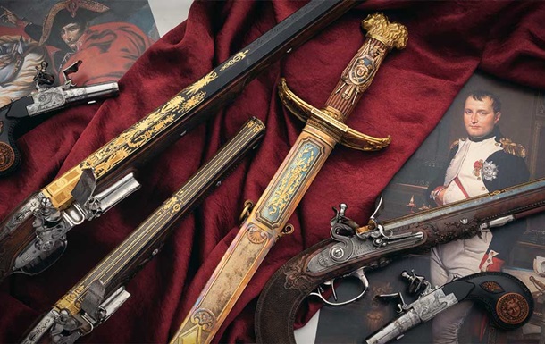 Пістолети та меч Наполеона продали за $2,9 млн