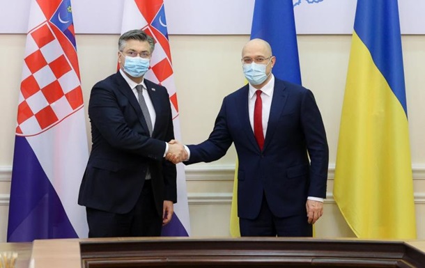 Шмигаль провів переговори з прем єром Хорватії у Києві