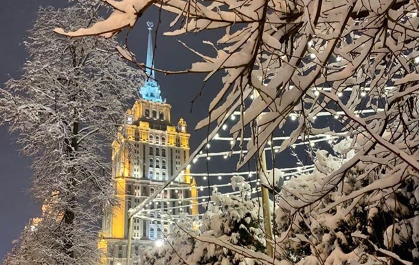 У Москві пройшов рекордний снігопад