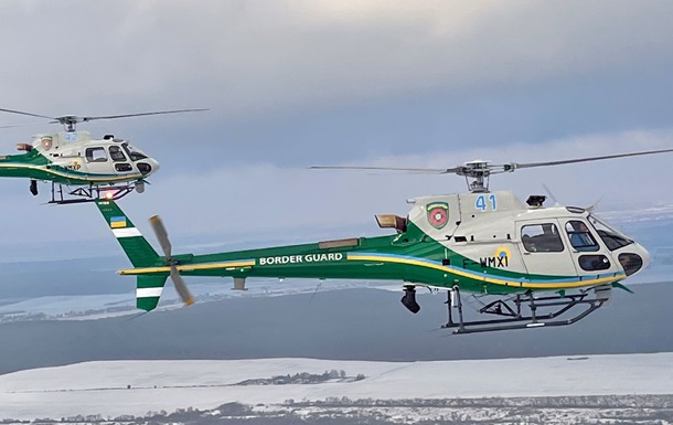В Україну із Франції прибули гелікоптери для Держприкордонслужби