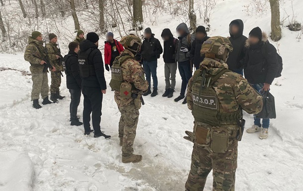 Eight illegal immigrants detained in Transcarpathia