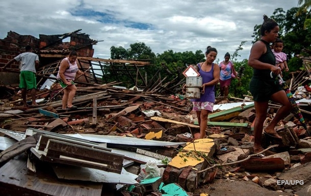 Наводнение в Бразилии: 100 городов объявили чрезвычайное положение