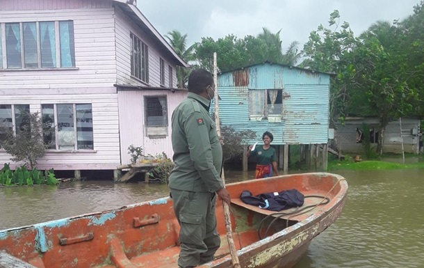 На Фиджи циклон Cody вызвал масштабные наводнения