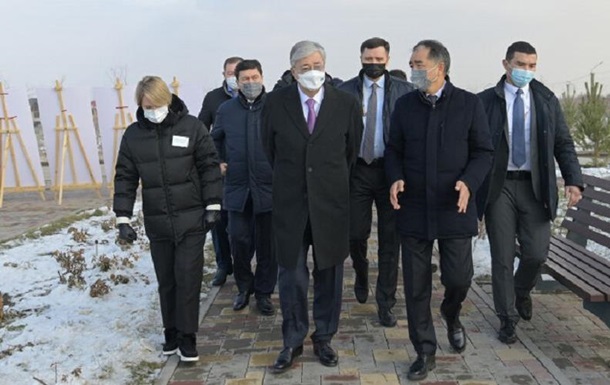 Токаєв вперше з початку протестів приїхав до Алмати