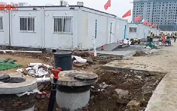 У Китаї збудовано карантинні COVID-табори