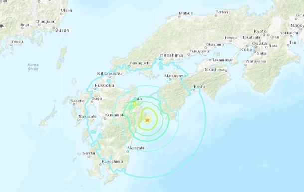 На півдні Японії стався сильний землетрус, є постраждалі