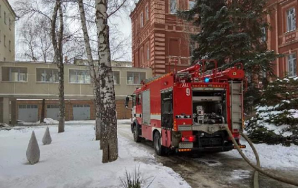 У Харкові сталася пожежа у юридичній академії