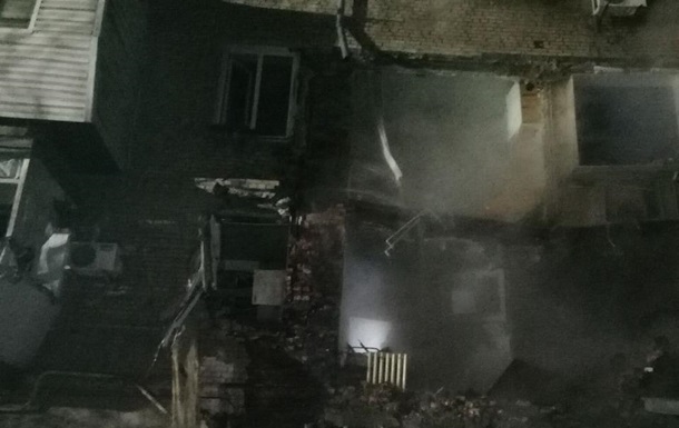 У Запоріжжі через вибух обвалилася частина будинку