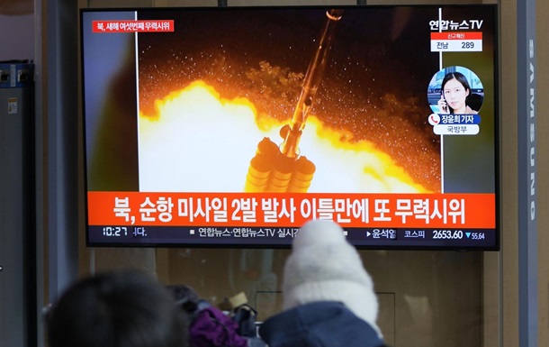 Північна Корея підтвердила два запуски ракет за тиждень