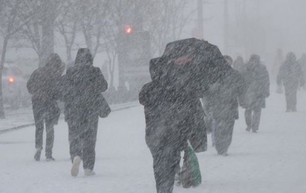 Wind, blizzard, ice: storm warning announced in Ukraine 