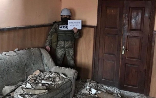 Сепаратисты сбросили четыре мины на Павлополь