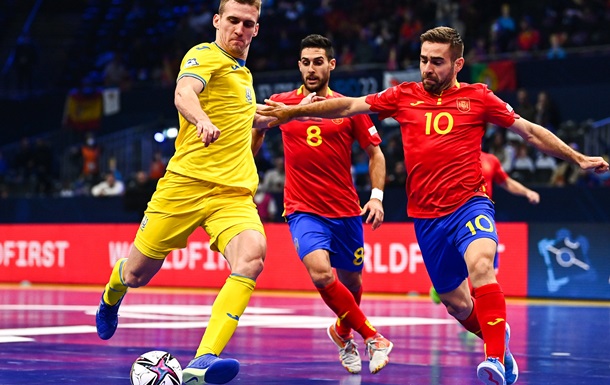 Україна розгромно поступилася Іспанії у матчі за бронзу чемпіонату Європи з футзалу