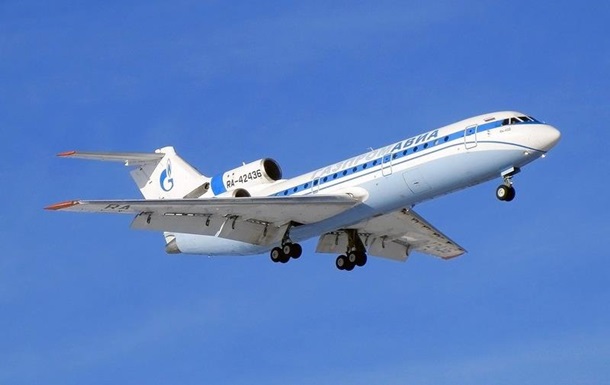 Україна заарештувала пасажирські літаки Газпрому