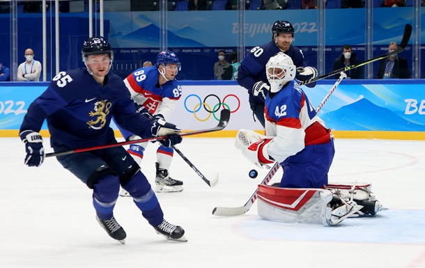 Олімпіада-2022: Фінляндія громить Словаччину в хокеї