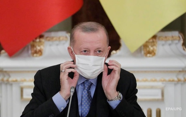 Ердоган одужав від COVID-19