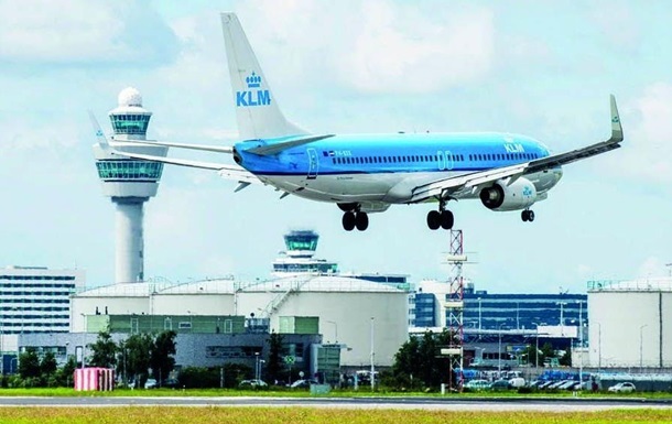Авиакомпания KLM прекратила полеты в Украину