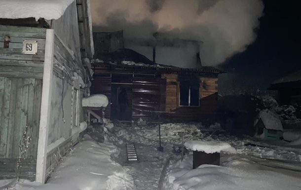 У Якутії під час пожежі у житловому будинку загинуло четверо дітей