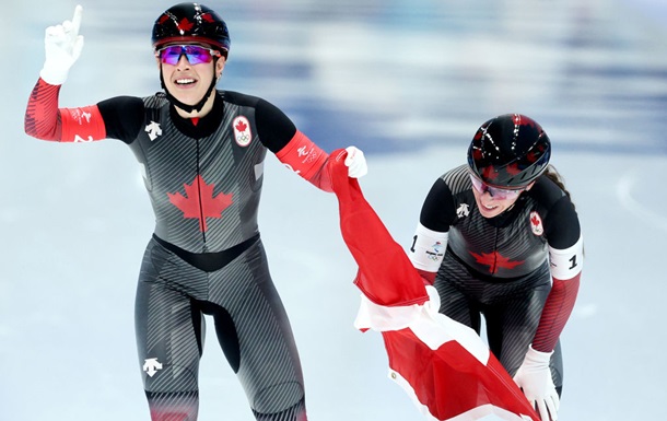 Олімпіада-2022: Канадійки виграють у ковзанярській гонці переслідування