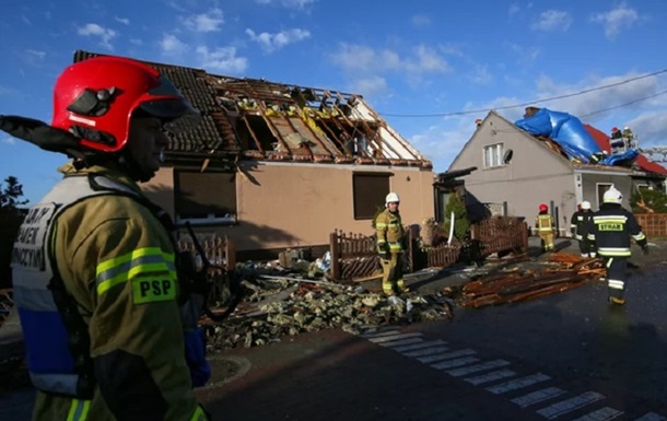 У Польщі під час урагану загинули троє людей