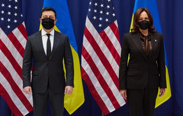 Harris confirms US support for Ukraine