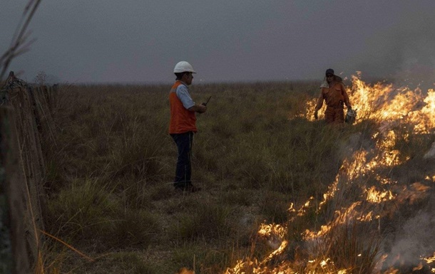 В Аргентине пылают мощнейшие лесные пожары