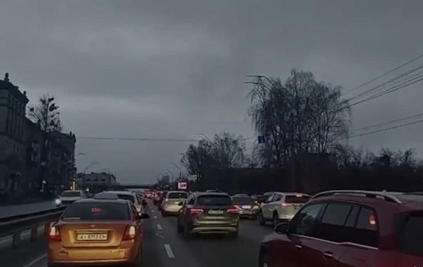 Пробки в Киеве сегодня