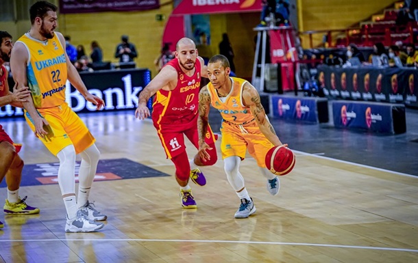 Украина проиграла Испании в квалификации к ЧМ-2023 по баскетболу
