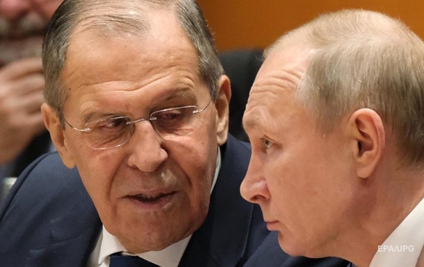 Путін і Лавров потрапили під санкції ЄС
