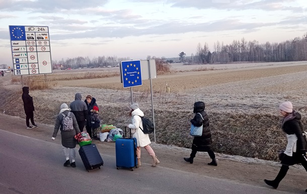 Война в Украине: в ЕС ожидают около 7 млн беженцев