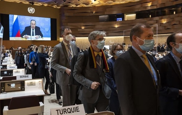 Десятки дипломатів вийшли із зали Ради ООН перед виступом Лаврова