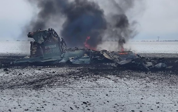 Над Волновахой сбит вражеский истребитель-бомбардировщик Су-25