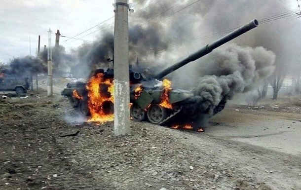 ЗСУ показали знищення російських танків на Київщині