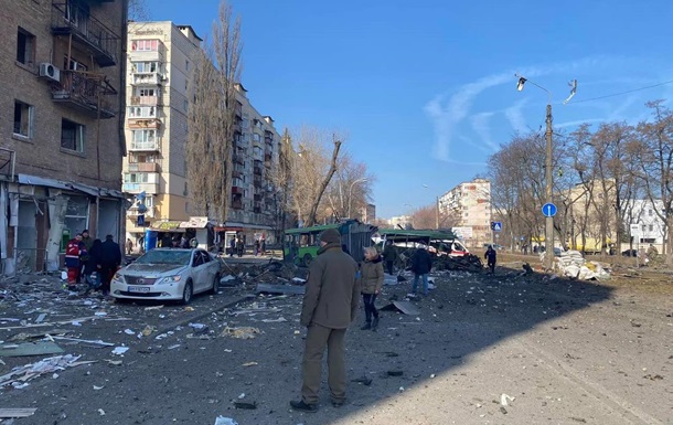 Обломки сбитой над Киевом ракеты убили человека