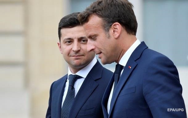 Киев и Париж обсудили борьбу с российской агрессией